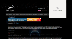 Desktop Screenshot of drjoshiastrologer.com